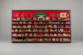Large Military Coin Rack (Cross Cannon) with Display Shelves.