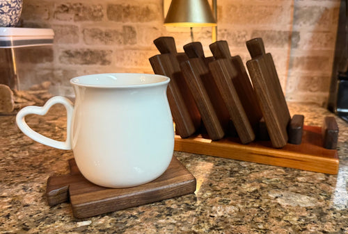 *set* personal size serving tray—or drink coasters.