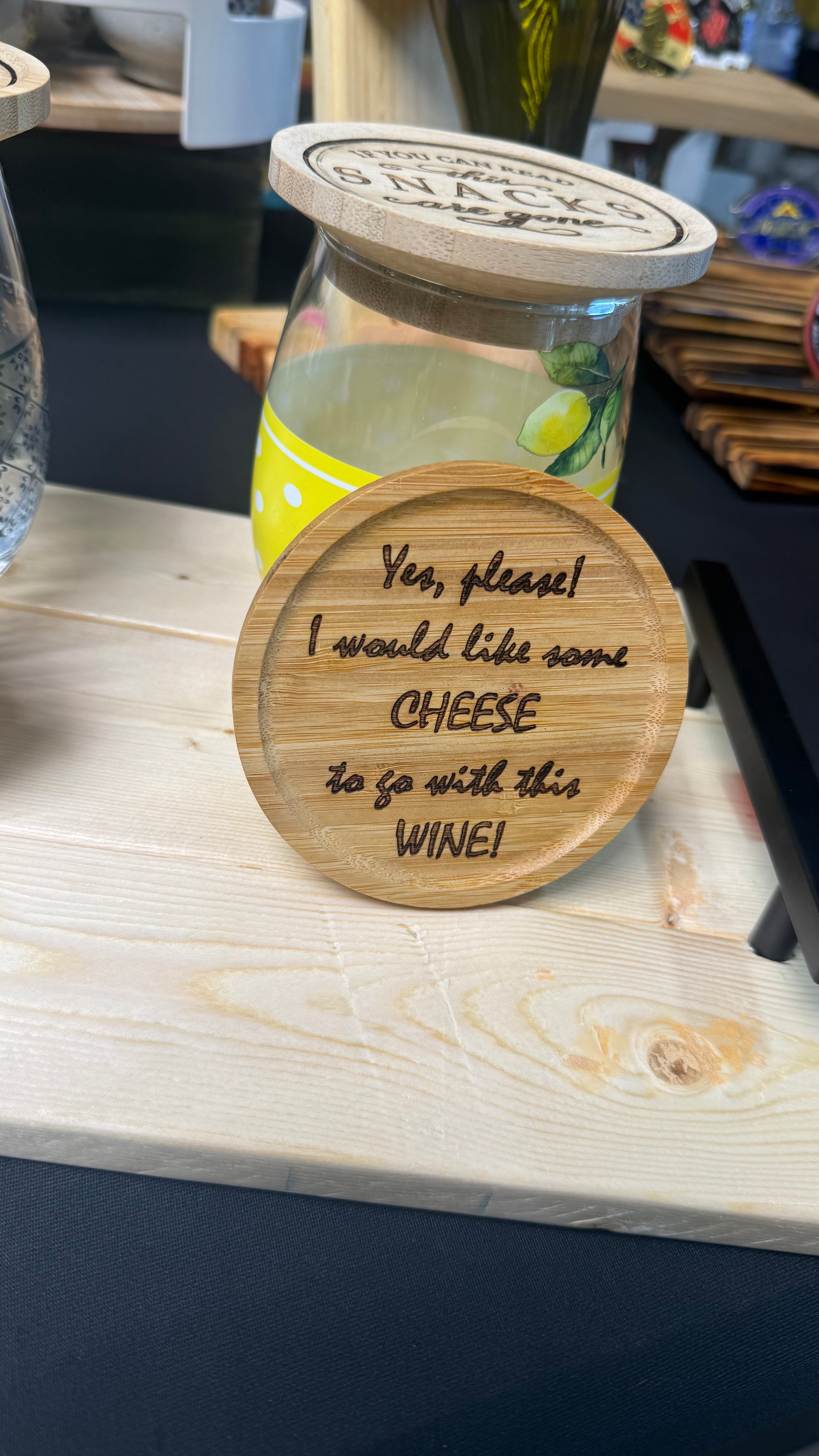 Personal size serving tray—cup cover.