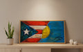 Mixed-and-Mash Flag Plaque